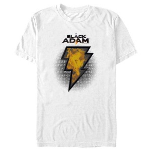 Men's Black Adam Fire Logo T-Shirt - 1 of 4