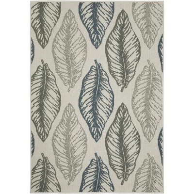 Oriental Weavers Torrey 5570Y Light Grey/ Grey Indoor/Outdoor Area Rug - 9'10" x 12'10"