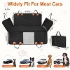 Dog Car Seat Cover Waterproof Scratchproof Pet Car Rear Protector Mat Pet - 4 of 4