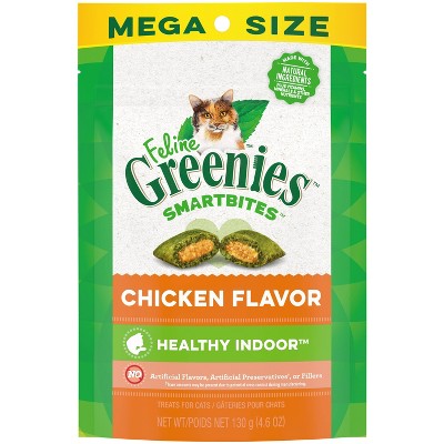 Greenies Smartbites Healthy Indoor Chicken Flavor Cat Treats
