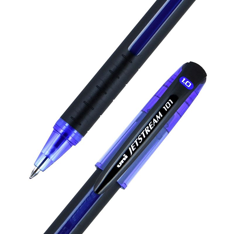 uni-ball JETSTREAM 101 Rollerball Pens Bold Point Blue Ink 892693, 2 of 9