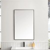 James Martin Signature Vanities Rohe 26" Mirror, Matte Black - 3 of 4