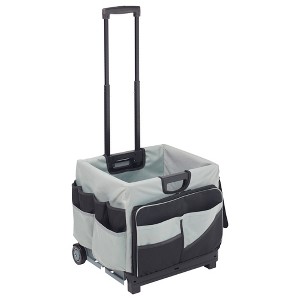 ECR4Kids MemoryStor Universal Rolling Cart and Organizer Bag Set - 1 of 4