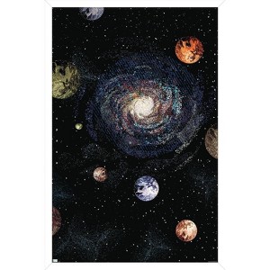 Trends International Galaxy Framed Wall Poster Prints - 1 of 4
