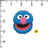 Sesame Street Grover Face 50ct Vinyl Large Deluxe Stickers Variety Pack - 2 of 4