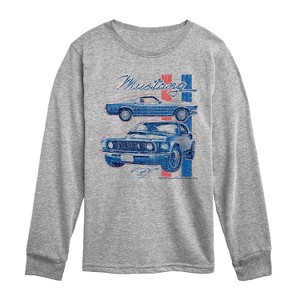 Boys' - Ford - 69 Mustang Long Sleeve Graphic T-Shirt - 1 of 3