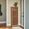 Shoe Storage Cabinet, 10 Tier Shoe Rack Organizer, Holds Up to 30 Pairs of Shoes, for Entryway Bedroom, 12.6 x 24.8 x 73.6 Inches - 2 of 4