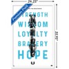 Trends International Star Wars: Saga - Lightsaber Text Framed Wall Poster Prints - 3 of 4