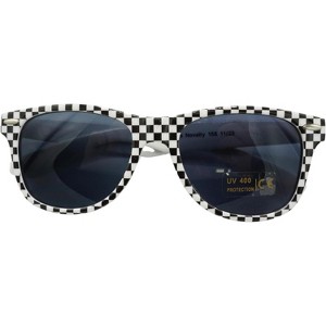4E's Novelty 6 Pack Kids Checkered Sunglasses – UV400 Race Car Theme Party Decor - 1 of 4