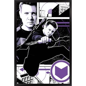 Trends International Marvel Hawkeye - Hawkeye Bow Framed Wall Poster Prints - 1 of 4
