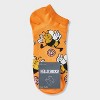 Women's Peace, Love & Bees Low Cut Socks - Orange/Yellow 4-10: Recycled Polyester, Banded Cuff, Animal Prints, Machine Wash - 2 of 3