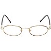 Flex Plus by Vivid FP-86 Designer Blue Light FIlter Reading Glasses in Tortoise Havana Brown Gold Amber 48mm +2.00 | Ladies | Oval Shape | Medium Fit - 2 of 4