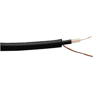 Rapco SF24GA Bulk Single Conductor Shielded Instrument Cable 150 ft. Black - 1 of 1