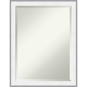 Amanti Art Maya Beveled Framed Bathroom Vanity Wall Mirror - 1 of 4