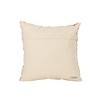 14x14 Inch Hand Woven Plaid Throw Pillow Rust Cotton With Polyester Fill by Foreside Home & Garden - 4 of 4