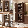 Aheaplus 71'' Kitchen Pantry Cabinet with Doors, Freestanding Large Storage Cupboard with Storage Drawers - 4 of 4