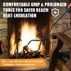 attop 5 PCS Black Wrought Iron Fire Tools Set Outdoor/Indoor - 4 of 4