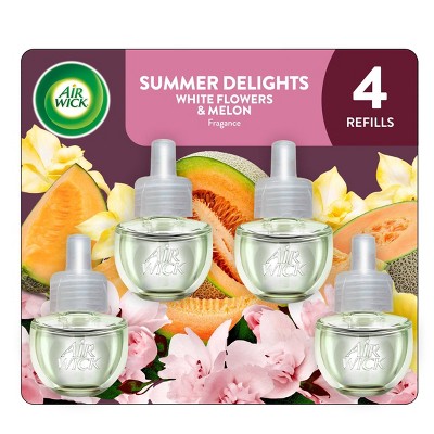 Air Wick Scented Oil Air Freshener Refills - Summer Delights - 80oz/4ct