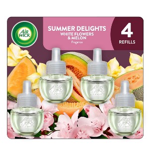 Air Wick Scented Oil Air Freshener Refills - Summer Delights - 80oz/4ct - 1 of 1