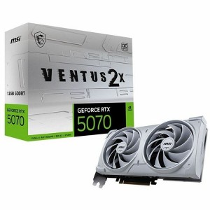 MSI RTX 5070 12G VENTUS 2X OC 12GB GDDR7 Graphic Card G507012V2CW - 1 of 4