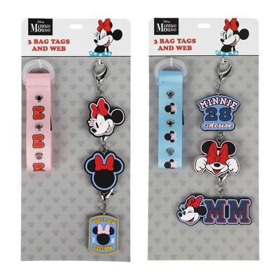 Disney Minnie Printed Handbag Strap with Bag Charm