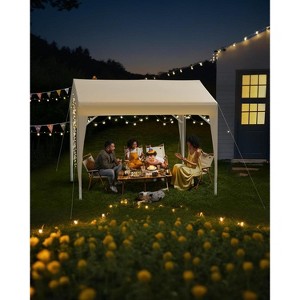 Heavy Duty Instant Canopy Tent, Waterproof Outdoor Shelter with UV Protection, Quick Setup Shade for Markets, Events, Parties, Camping - 1 of 4