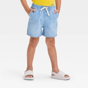 Toddler Boys' Pull-On Denim Shorts - Cat & Jack™ - 1 of 3