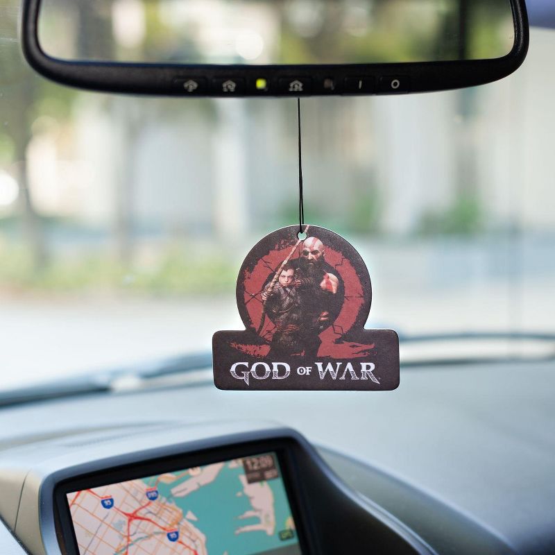 Just Funky God of War 2018 Kratos and Son Air Freshener | Freshly Scented, 5 of 8
