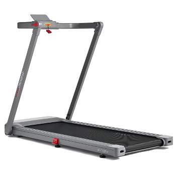  Sunny Health & Fitness Slim Treadmill, Under Desk/Office,  Walking Pad with Arm Exerciser Trekking Poles for Full Body Workout –  SF-T7971 : Sports & Outdoors