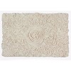 Bell Flower Collection Cotton Floral Pattern Tufted Bath Rug - Home Weavers - 2 of 4