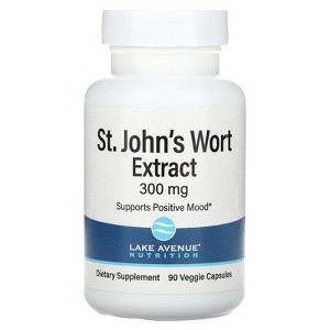 Lake Avenue Nutrition St. John's Wort Extract, 300 mg, 90 Veggie Capsules - 1 of 4