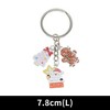 Unique Bargains Christmas Keychain Double Ring Zinc Alloy Multi-colored 1 Pc - 2 of 3