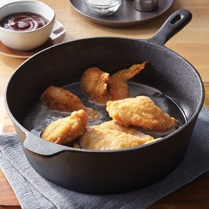 BrylaneHome 12 Inch Cast Iron Chicken Fryer Cookware - 1 of 1