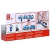Hape: Intercity Train - Blue & White - Wooden Train Toy Set, 3pc, Ages 3+ - 3 of 4