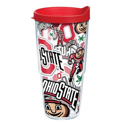 NCAA Ohio State Buckeyes All Over Classic Tumbler with Lid - 24oz