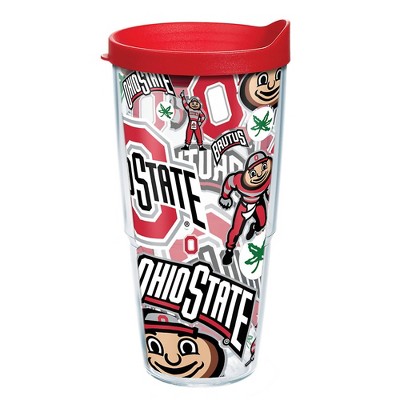 NCAA Ohio State Buckeyes All Over Classic Tumbler with Lid - 24oz