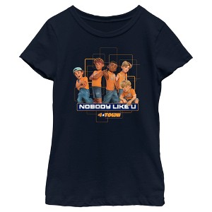 Girl's Turning Red 4*Town '99 Australian Tour Badge T-Shirt - 1 of 4