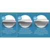 NicBex 10 Inch Medium Cooling Gel Memory Foam Mattress with Removable Cover for a Cool Sleep,Fiberglass Free,White+Gray - 4 of 4