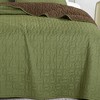 Esca Kadisha Warm & Cozy 3pc Bedspread Set: 1 Comforter, 2 Pillow Shams - 4 of 4