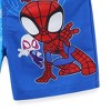 Marvel Spidey and His Amazing Friends Boys UPF 50+ Swim Trunks Bathing Suit for Toddler and Big Kids - 2T - 4 of 4