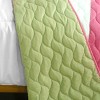 Slickblue Quilt Set Full/Queen with 2 Shams, Pre-Washed Reversible Design, Stripes Pattern, 5 Colors, 3 Piece - 4 of 4