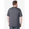 Boulder Creek by KingSize  Heavyweight Crewneck Pocket T-Shirt - 3 of 4