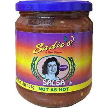 Sadies Not-As-Hot Salsa - 16oz