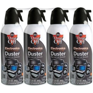 Dust-Off® 10oz Electronics Dusters, 4 pk in Gray - 1 of 4