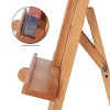 Cappelletto Gaia Sustainable Lyre Easel for Painting - Plastic-Free - Stain-Resistant Oiled Beechwood A-Frame Art Easel Stand- Handmade in Italy, - 4 of 4