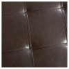Alexandria Bonded Leather Storage Ottoman - Brown - Christopher Knight Home - image 2 of 4