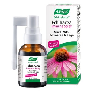 A. Vogel Echinaforce Soothing Throat Spray – Fresh Organic Echinacea & Sage – Immune Support Supplement – Non-GMO, Dairy & Gluten Free – 1 fl oz - 1 of 4