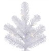 Vickerman Crystal White Pine Slim Artificial Christmas Tree - 2 of 4