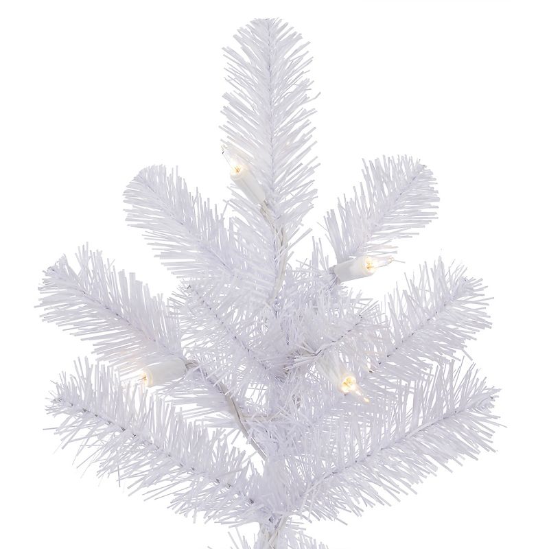 Vickerman Crystal White Pine Slim Artificial Christmas Tree, 2 of 7