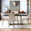 NicBex Velvet Dining Chairs Set of 2 Upholstered Seating for Home Kitchen and Living Room - 3 of 4